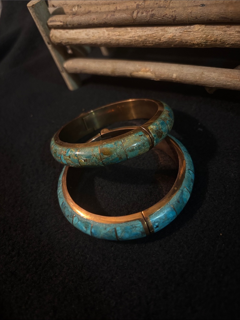 Jay King Desert Rose Trading (DTR) bangle bracelets turquoise green 💙🩵💚